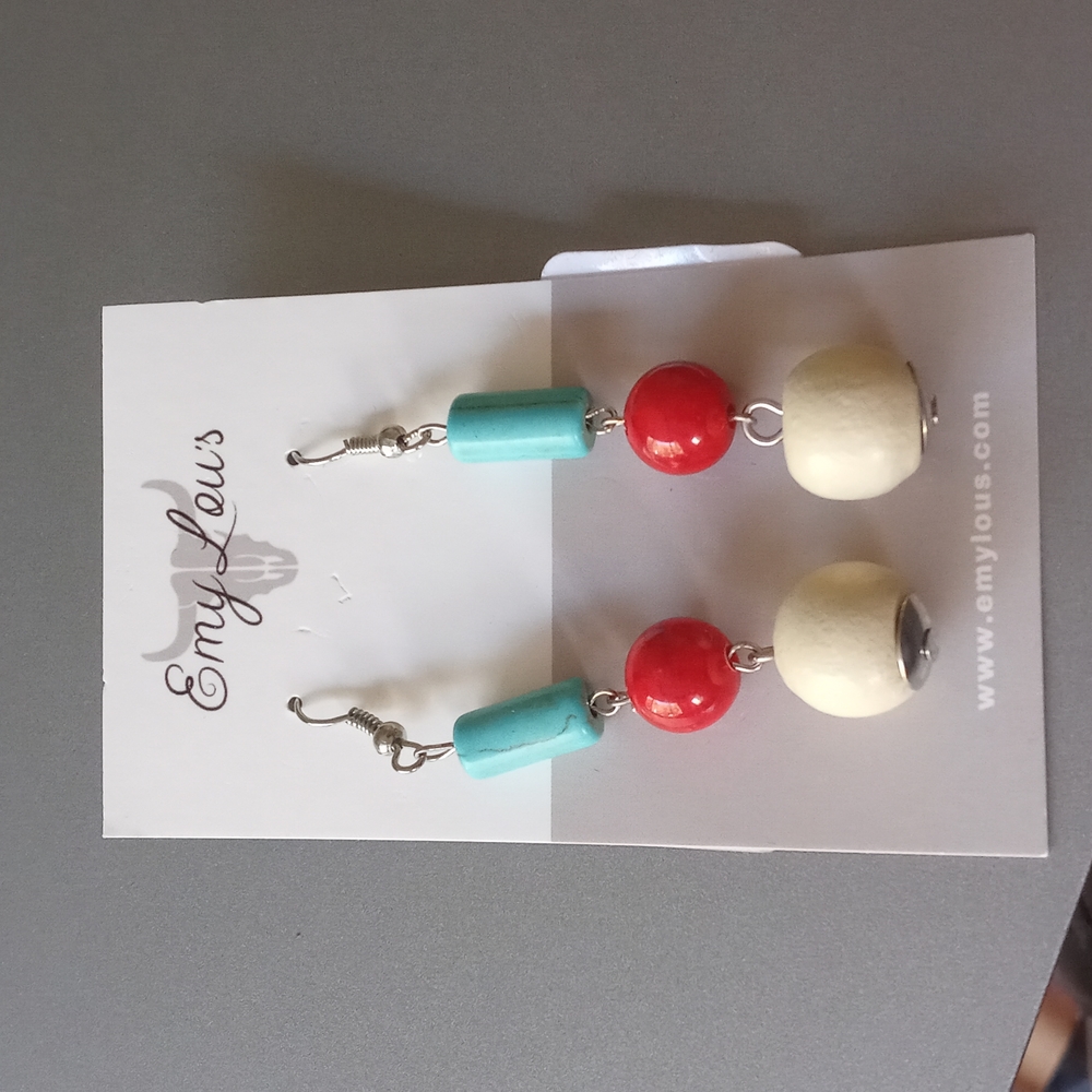 Beaded Dangle Earrings